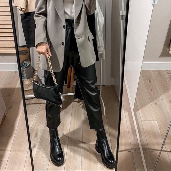 Zara Chain Strap Animal Embossed Bag - Picture 5 of 7